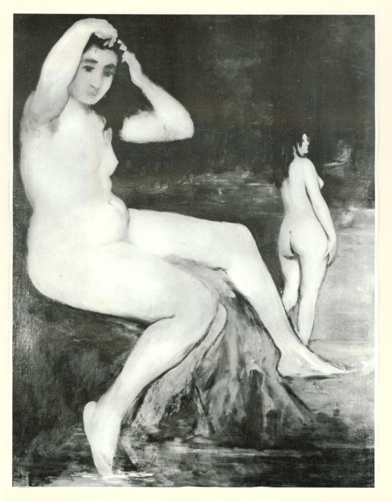 Anonimo , Manet, Edouard - sec. XIX , fronte
