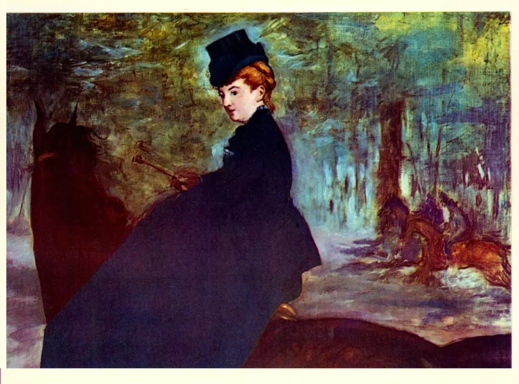 Anonimo , Manet, Edouard - sec. XIX - L'Amazzone , fronte