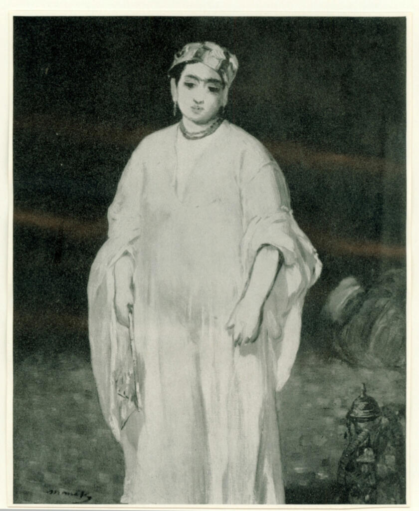 Anonimo , Manet, Edouard - sec. XIX - Woman in Oriental Dress , fronte