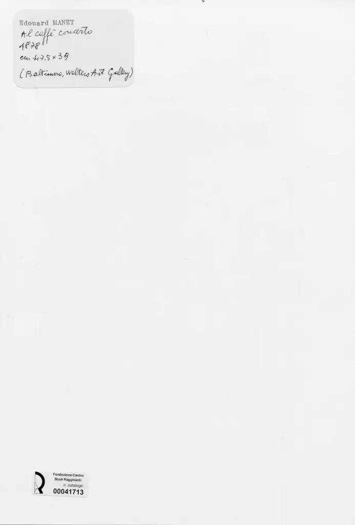 Anonimo , Manet, Edouard - sec. XIX , retro