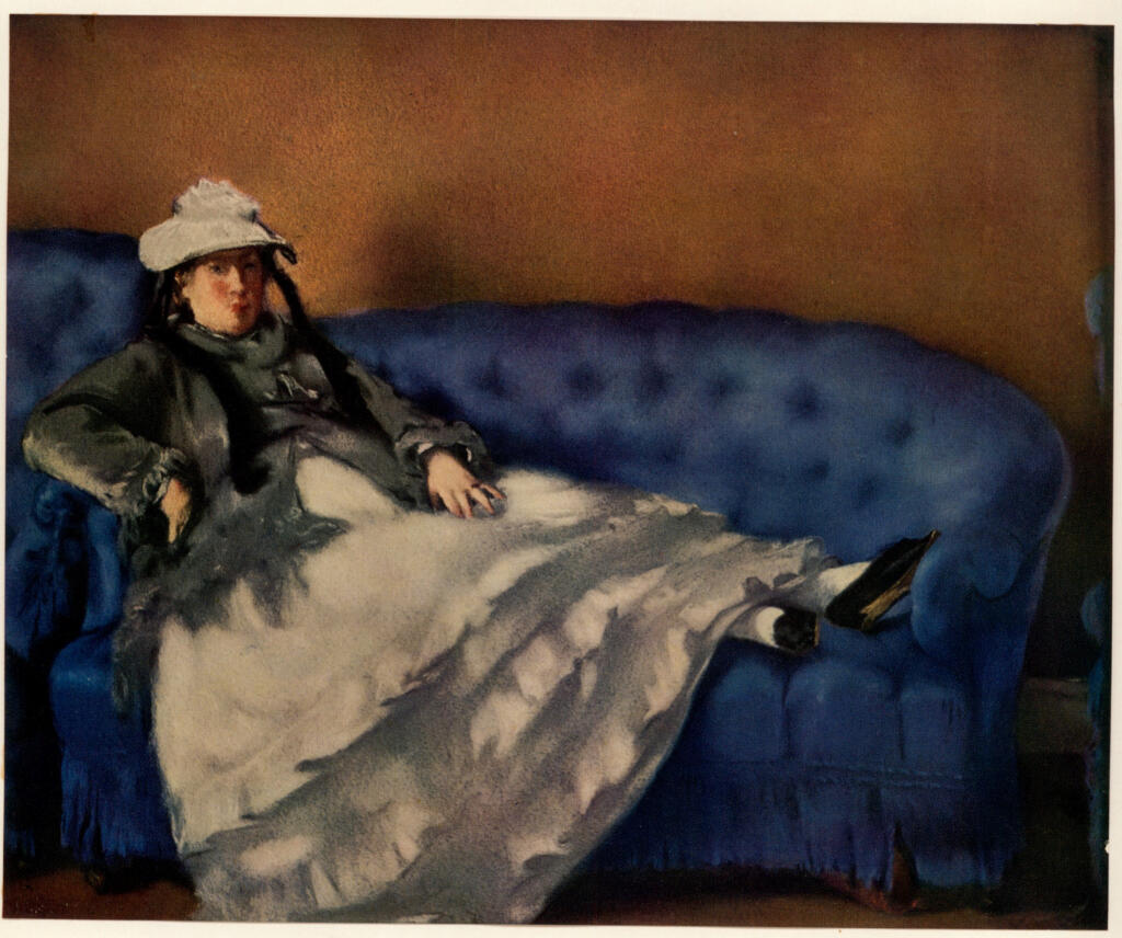 Anonimo , Manet, Edouard - sec. XIX - Madame Manet , fronte