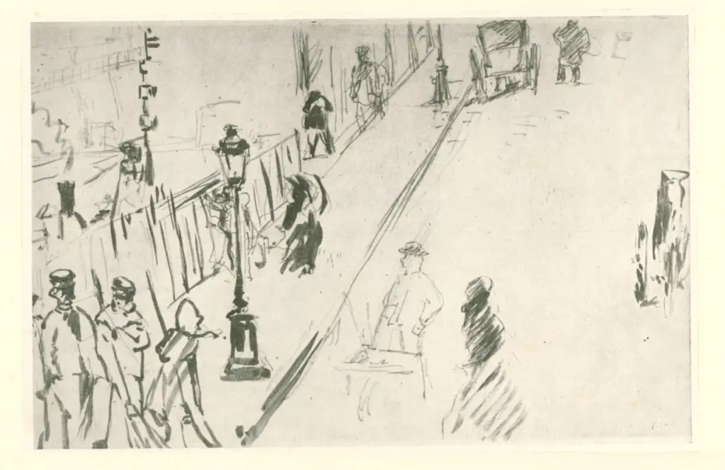 Anonimo , Manet, Edouard - sec. XIX , fronte