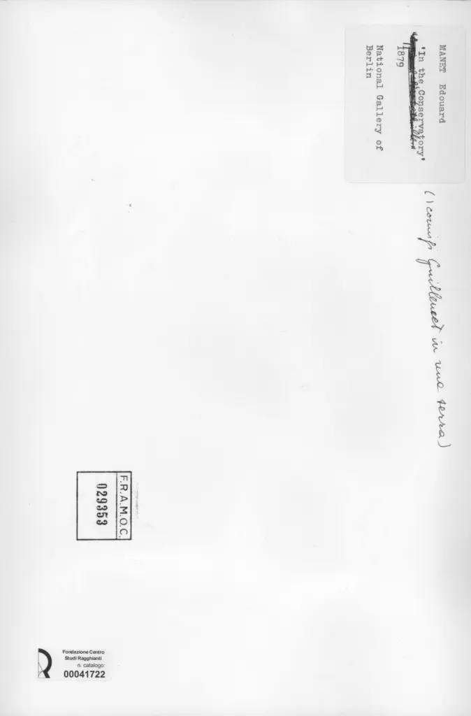 Anonimo , Manet, Edouard - sec. XIX , retro