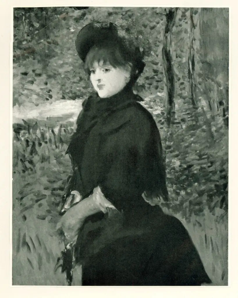 Anonimo , Manet, Edouard - sec. XIX - La Promenade , fronte