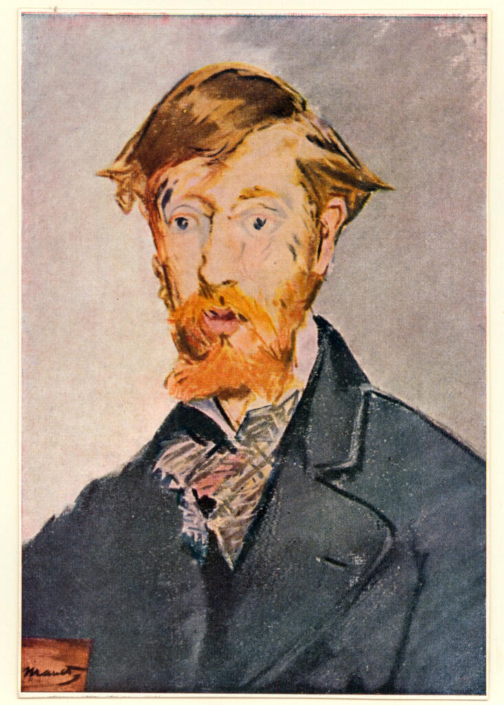 Manet, Edouard , Ritratto di George Moore