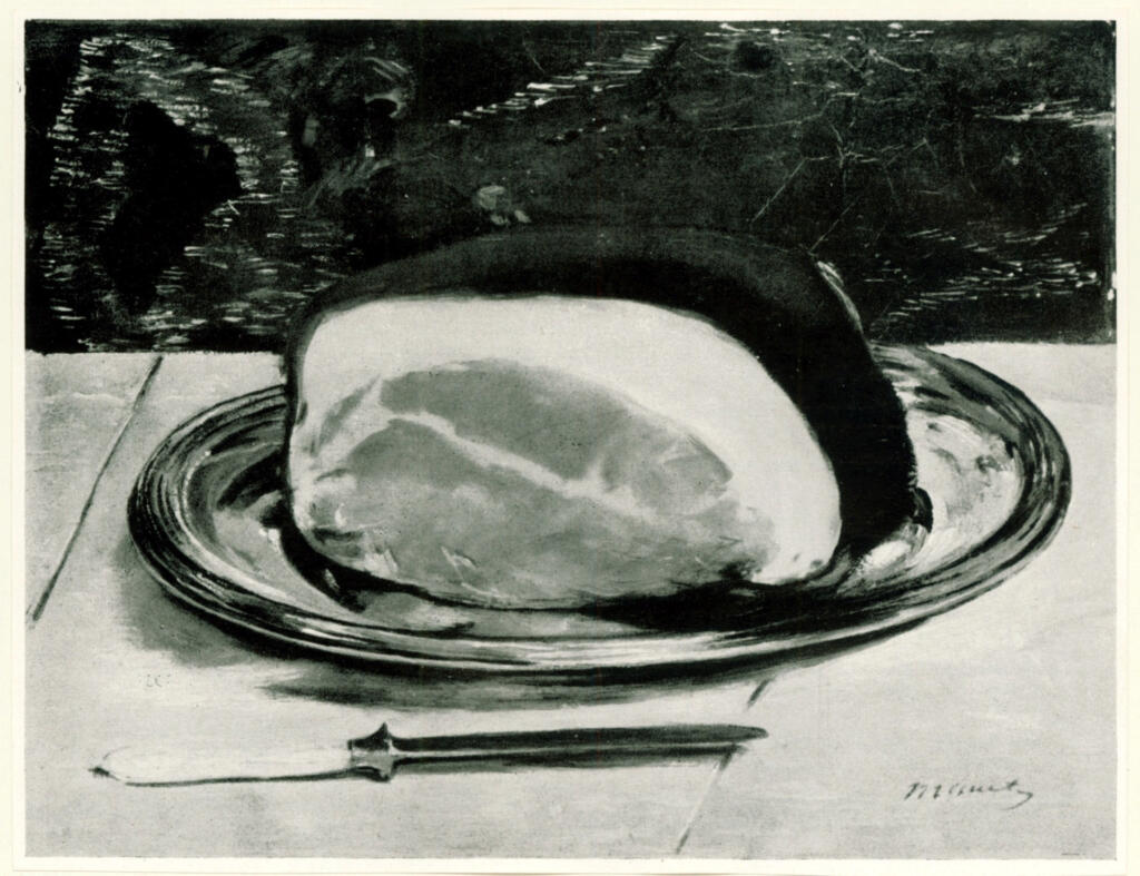 Manet, Edouard , Still Life: a Ham
