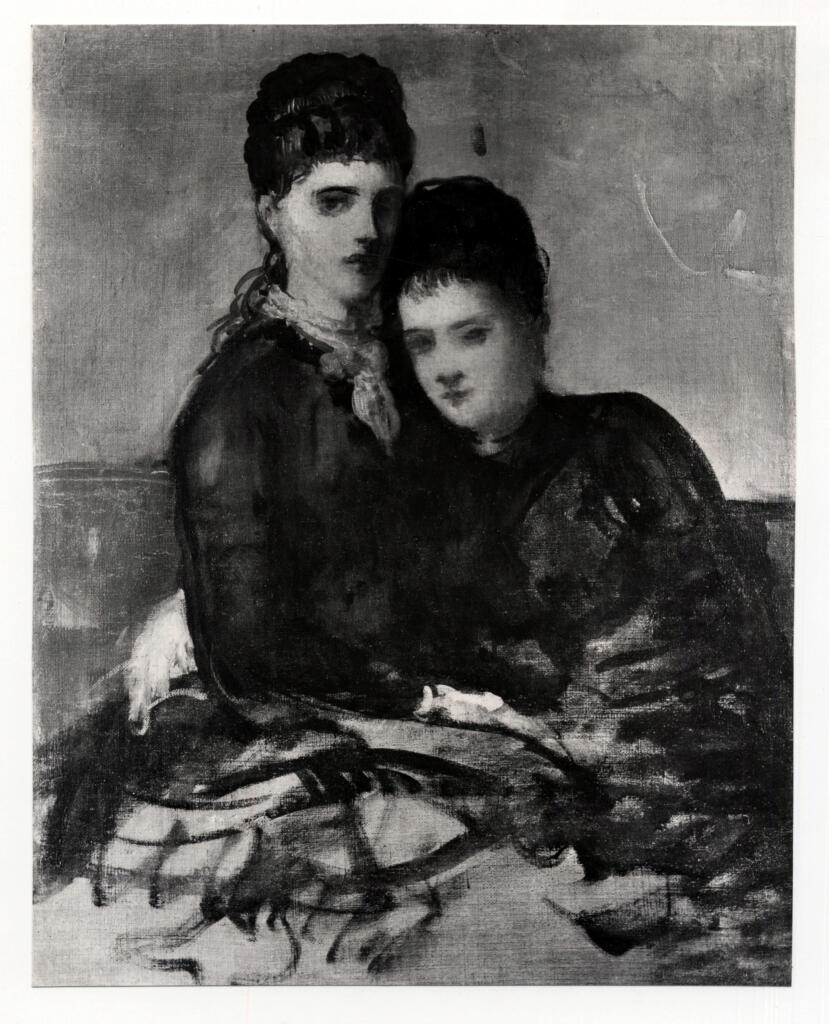 Manet, Edouard , - ritratto di due donne