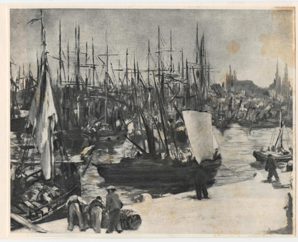 Manet, Edouard , Il porto di Bordeuax -