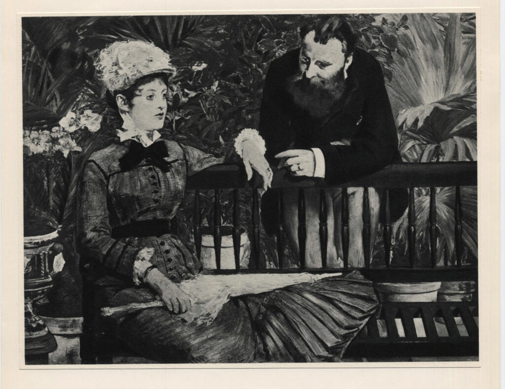 Manet, Edouard , Nella serra -