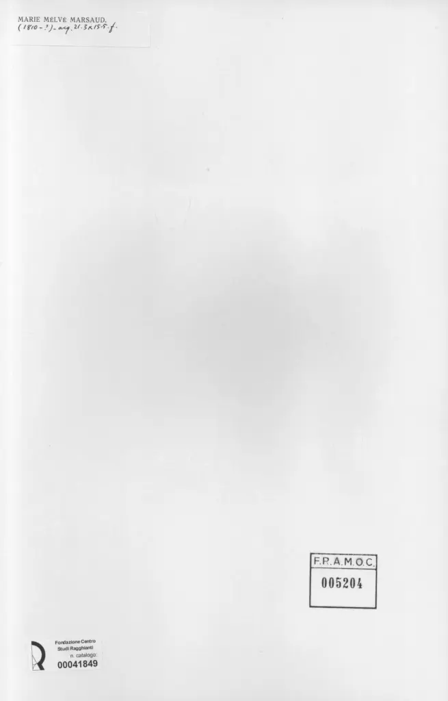 Anonimo , Mélvé Marsaud, Marie - sec. XIX - Giovane donna che parla con ufficiale dell'esercito , retro