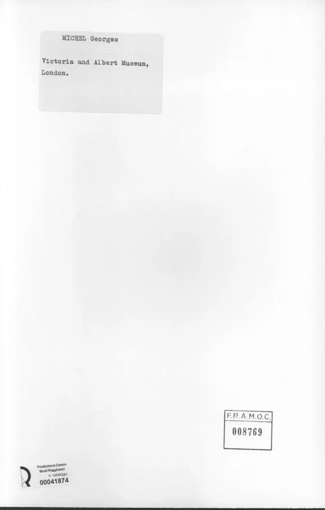 Anonimo , Michel, Georges , retro