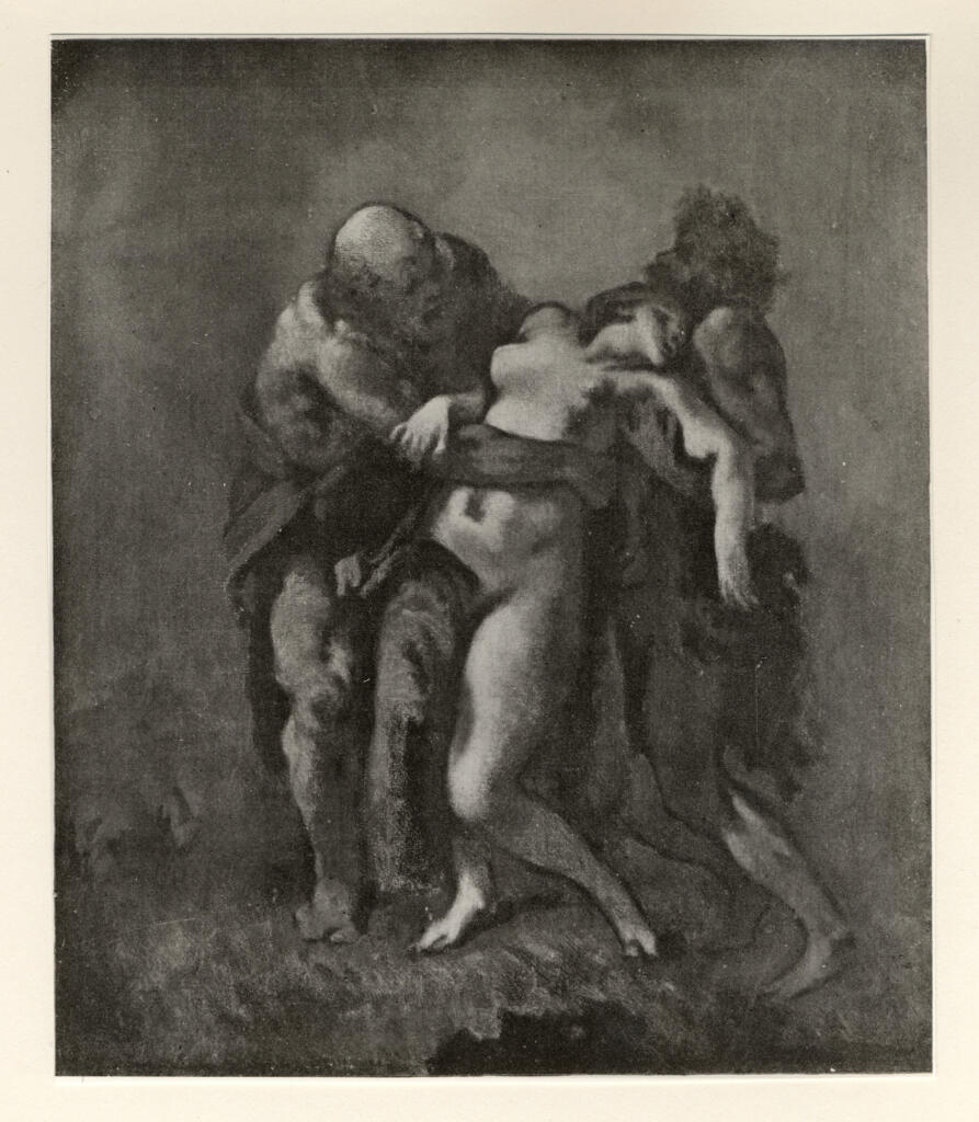 Anonimo , Millet, Jean Francois - sec. XIX - Suzanna and the elders , fronte
