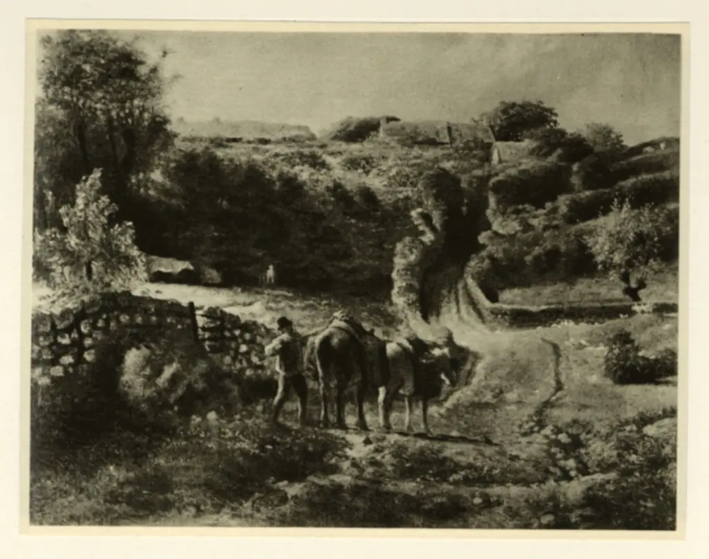 Anonimo , Millet, Jean Francois - sec. XIX - Le Hamau Cousin , fronte