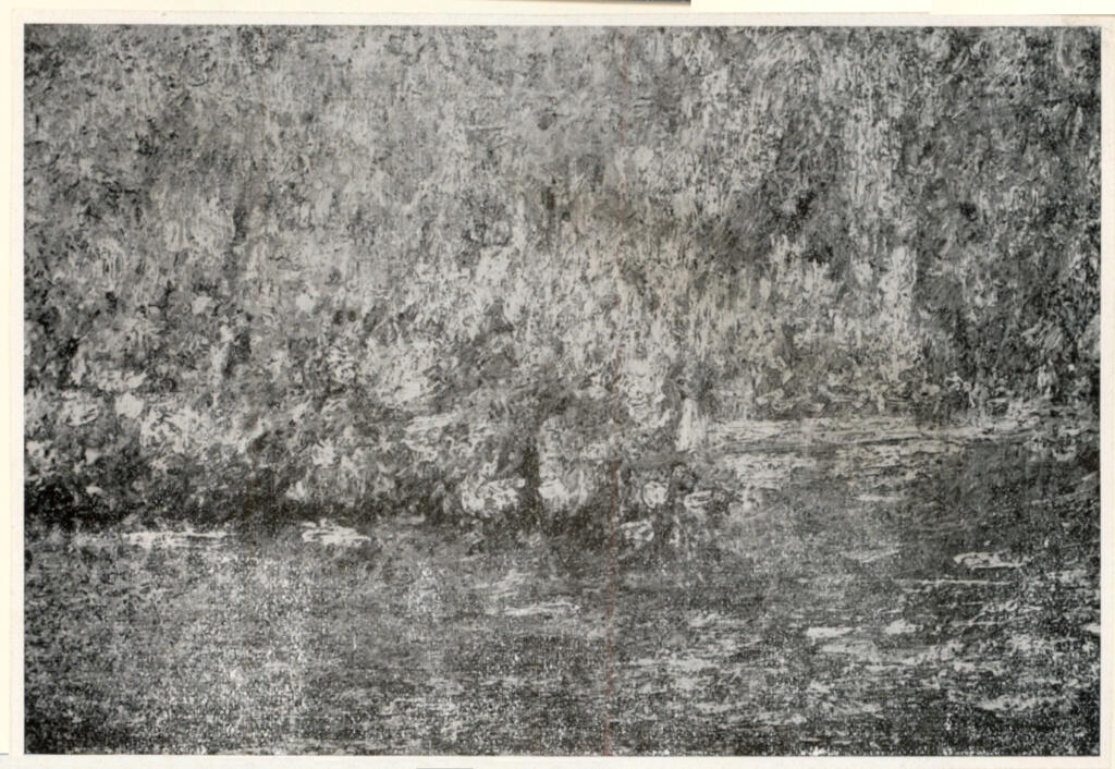 Anonimo , Monet, Claude - sec. XIX - Giardino , fronte