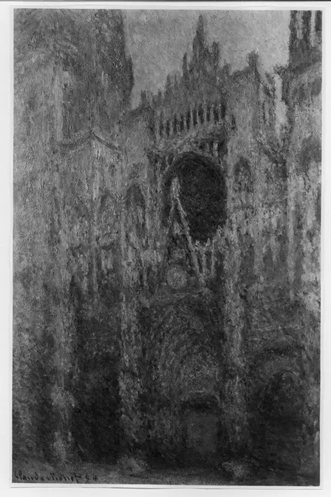 Anonimo , Monet, Claude - sec. XIX - Rouen Cathedral, west facade , fronte