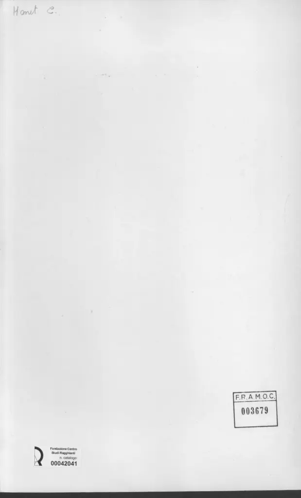 Anonimo , Monet, Claude - sec. XIX - Campo di papaveri , retro