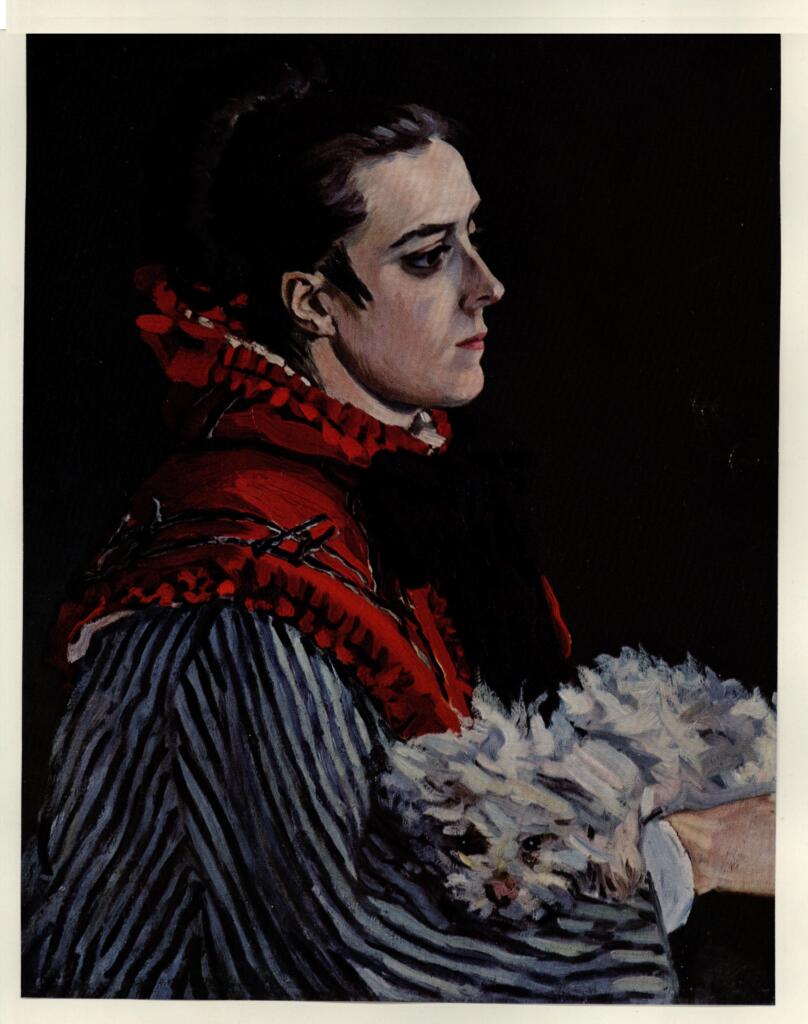 Anonimo , Monet, Claude - sec. XIX - Portrait de Camille , fronte