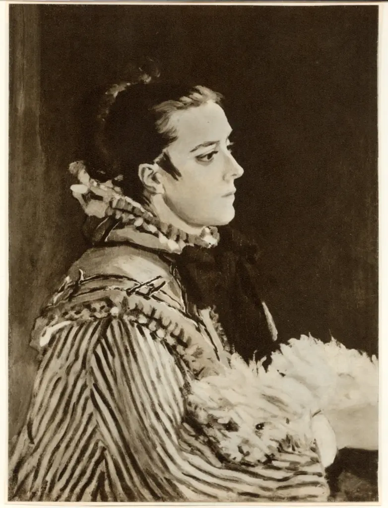 Anonimo , Monet, Claude - sec. XIX - Camille Monet , fronte