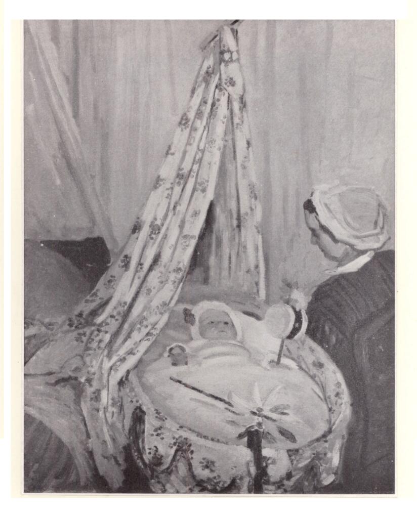 Anonimo , Monet, Claude - sec. XIX - The artist's wife and Son Jean , fronte