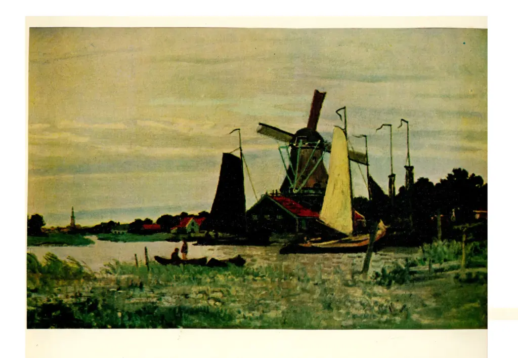 Anonimo , Monet, Claude - sec. XIX - Zaandam , fronte