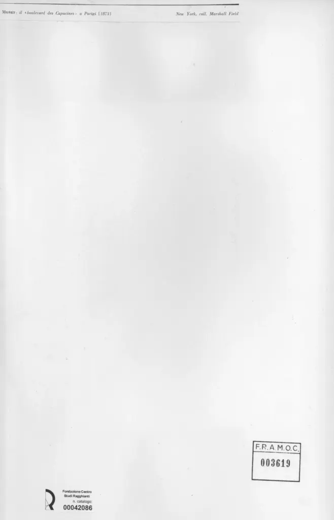 Anonimo , Monet, Claude - sec. XIX - Il "boulevard des Capucines" a Parigi , retro
