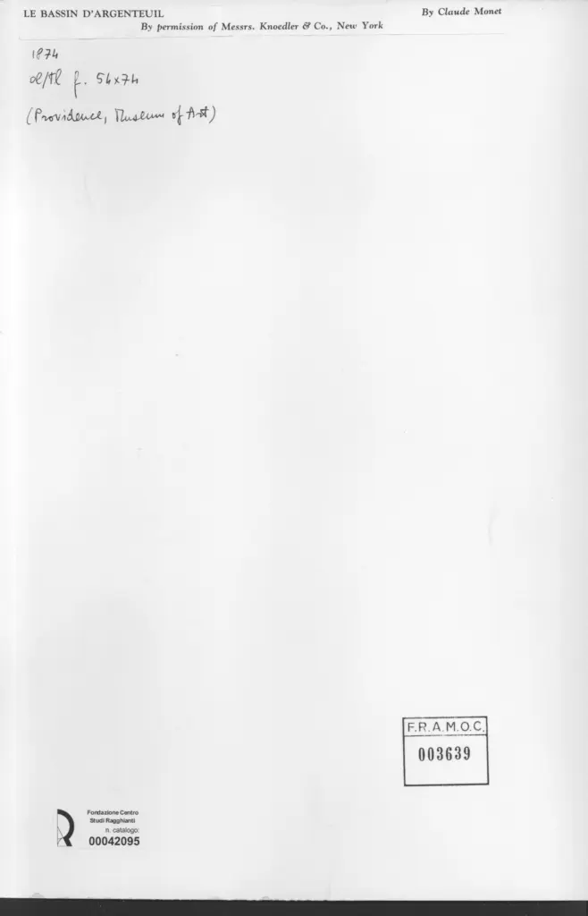 Anonimo , Monet, Claude , retro