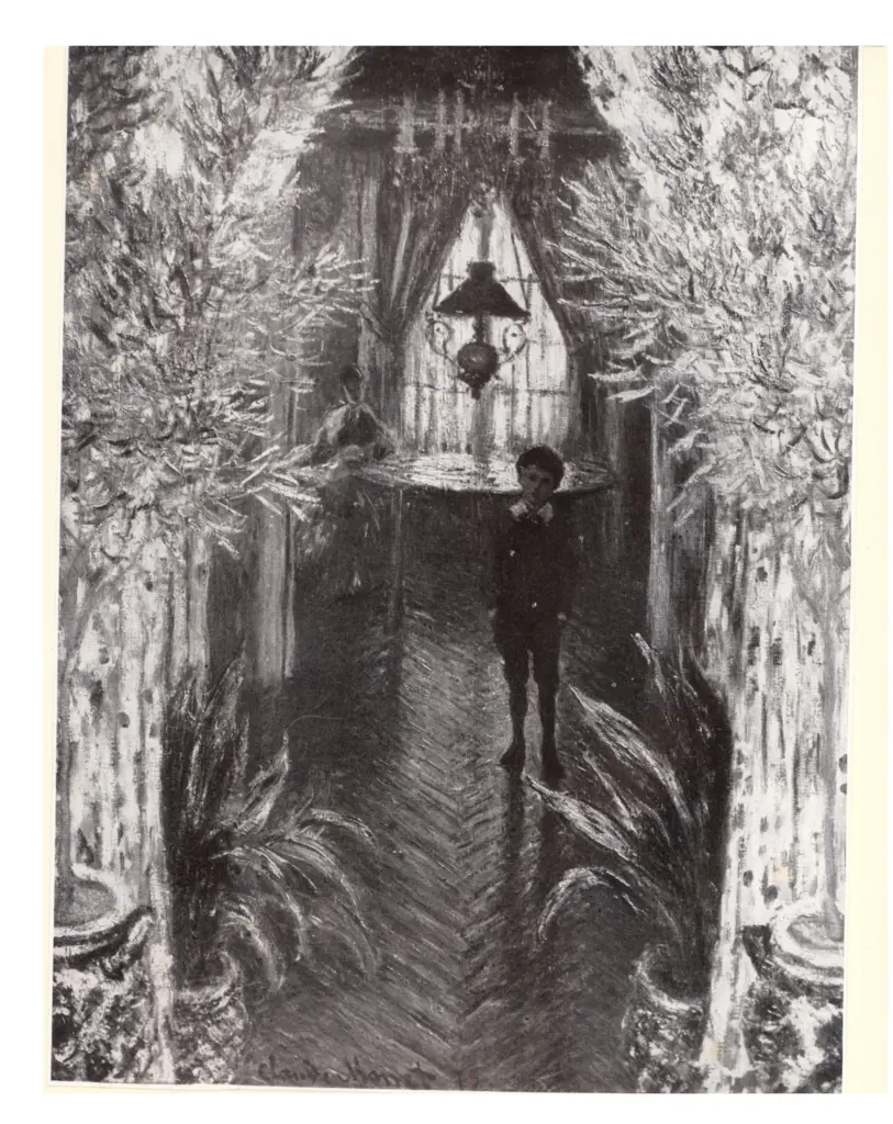 Anonimo , Monet, Claude - sec. XIX - Bambino , fronte