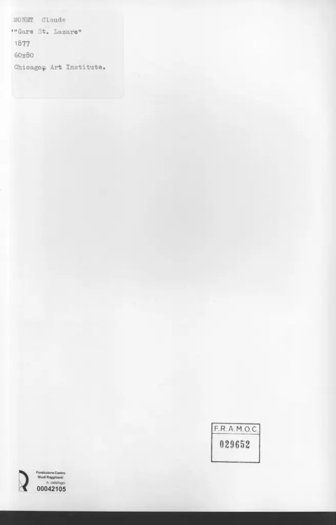 Anonimo , Monet, Claude - sec. XIX , retro