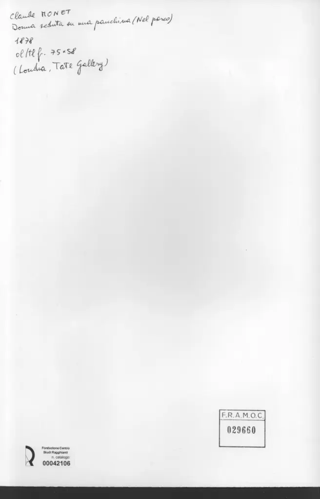 Anonimo , Monet, Claude - sec. XIX , retro
