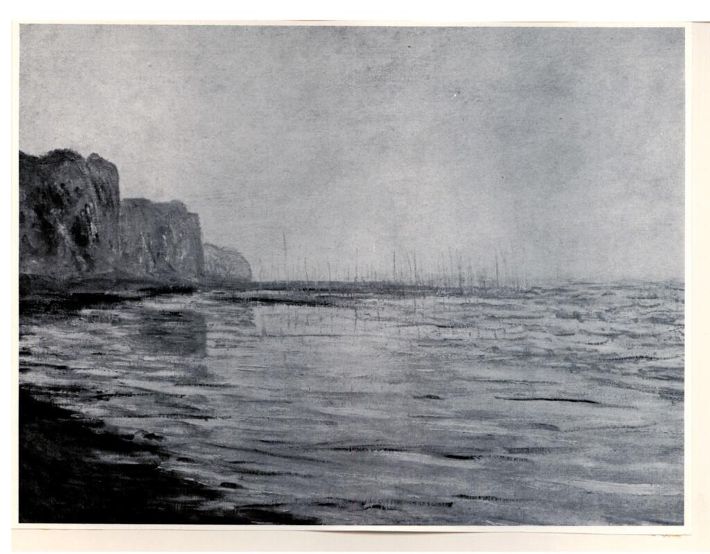 Anonimo , Monet, Claude - sec. XIX - La mer à Varangeville , fronte