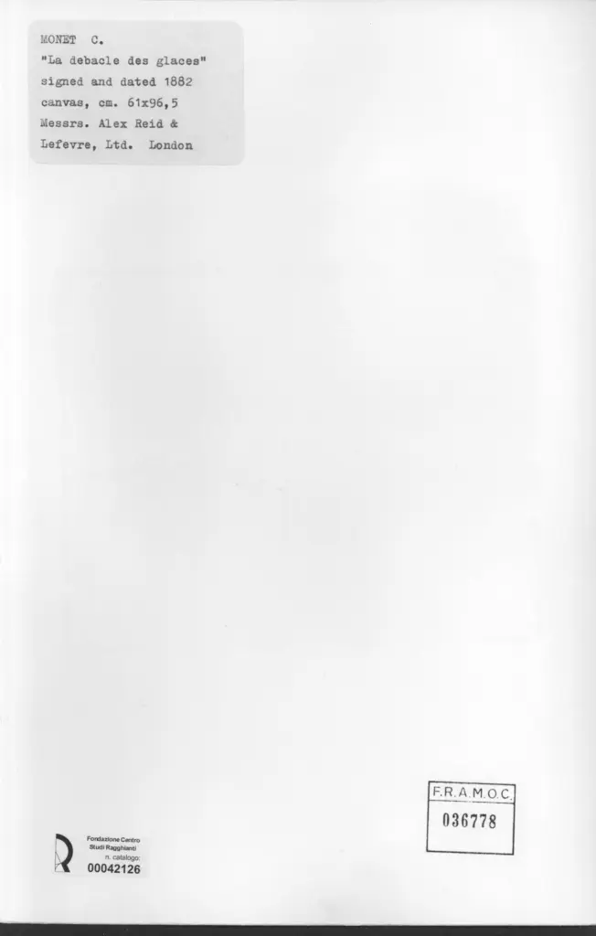 Anonimo , Monet, Claude - sec. XIX , retro