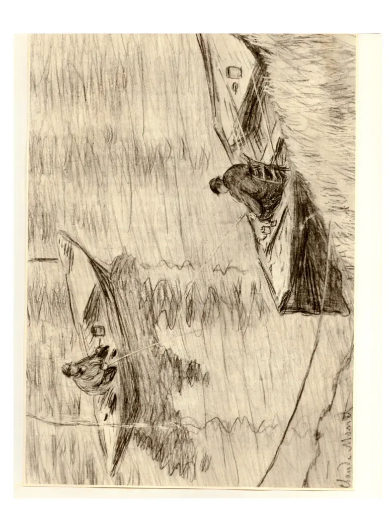 Anonimo , Monet, Claude - sec. XIX , fronte