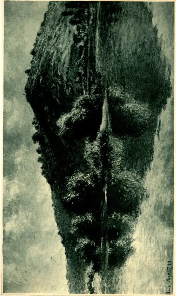 Anonimo , Monet, Claude - sec. XIX - La Seine &agrave; Lavacourt , fronte