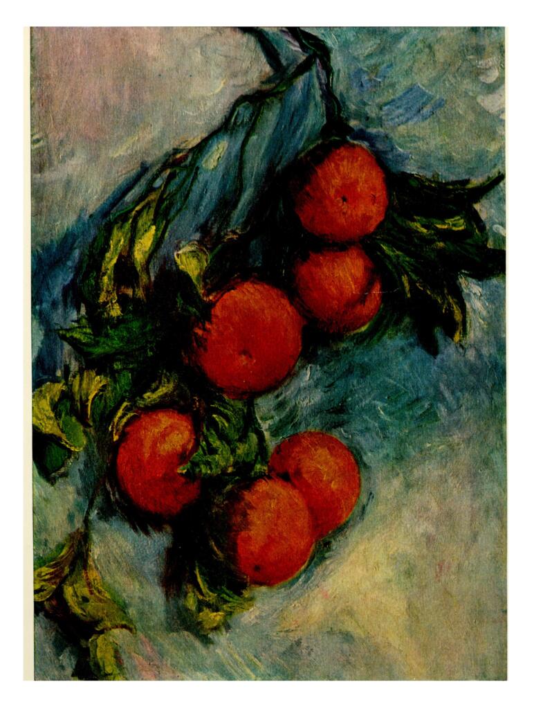 Anonimo , Monet, Claude - sec. XIX - Oranges , fronte