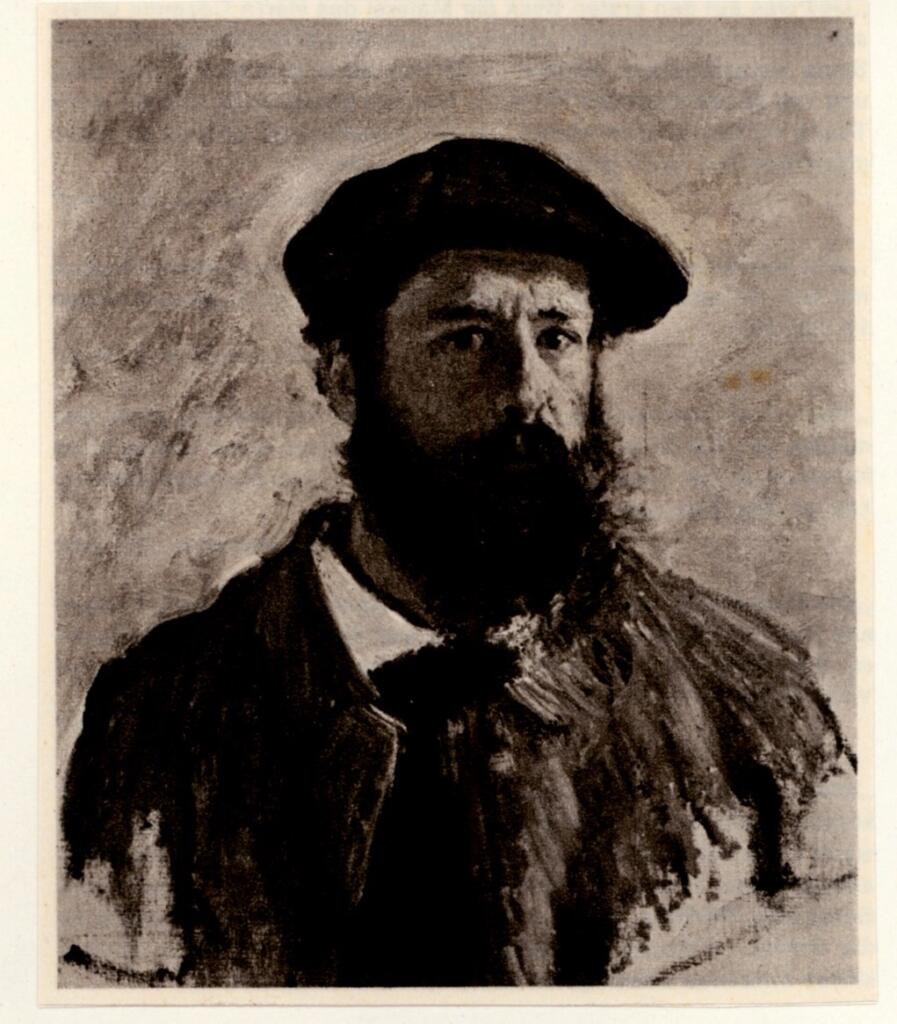 Anonimo , Monet, Claude - sec. XIX - Autoritratto , fronte