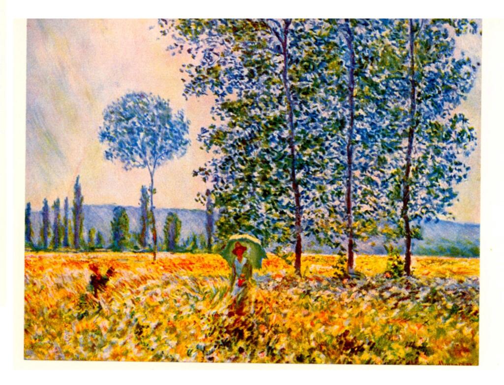 Anonimo , Monet, Claude - sec. XIX - Printemps , fronte