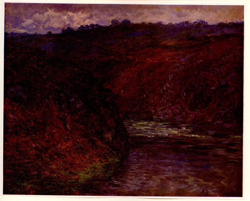 Anonimo , Monet, Claude - sec. XIX - Vue de la Creuse , fronte