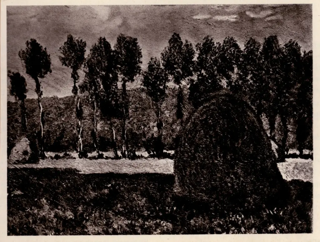 Anonimo , Monet, Claude - sec. XIX - Covone presso Giverny , fronte