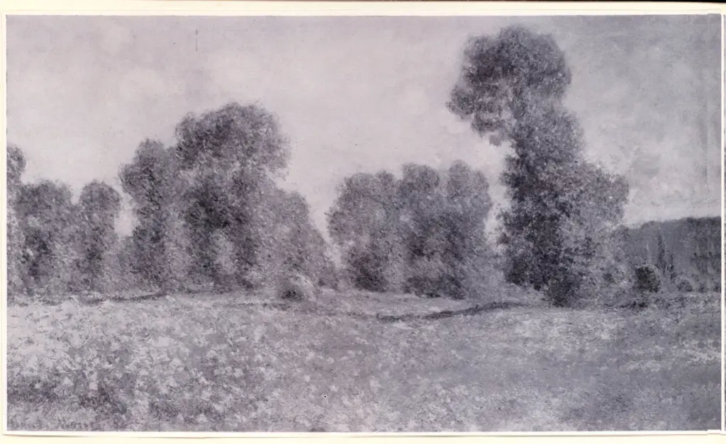 Anonimo , Monet, Claude - sec. XIX - Effet de printemps &agrave; Giverny , fronte