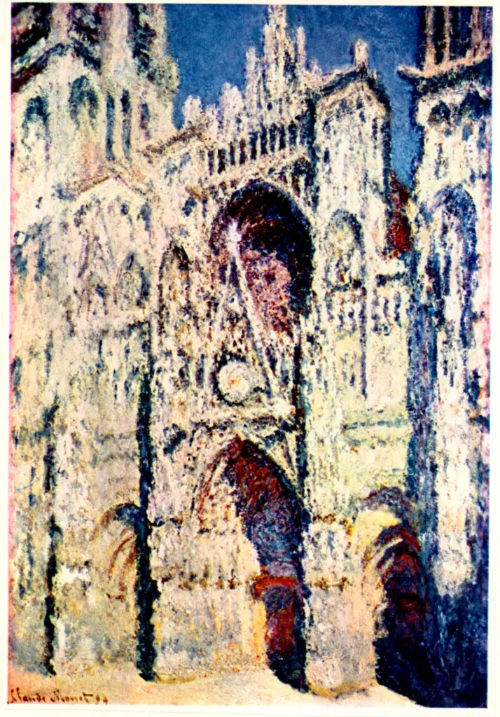 Anonimo , Monet, Claude - sec. XIX - Cattedrale di Rouen , fronte