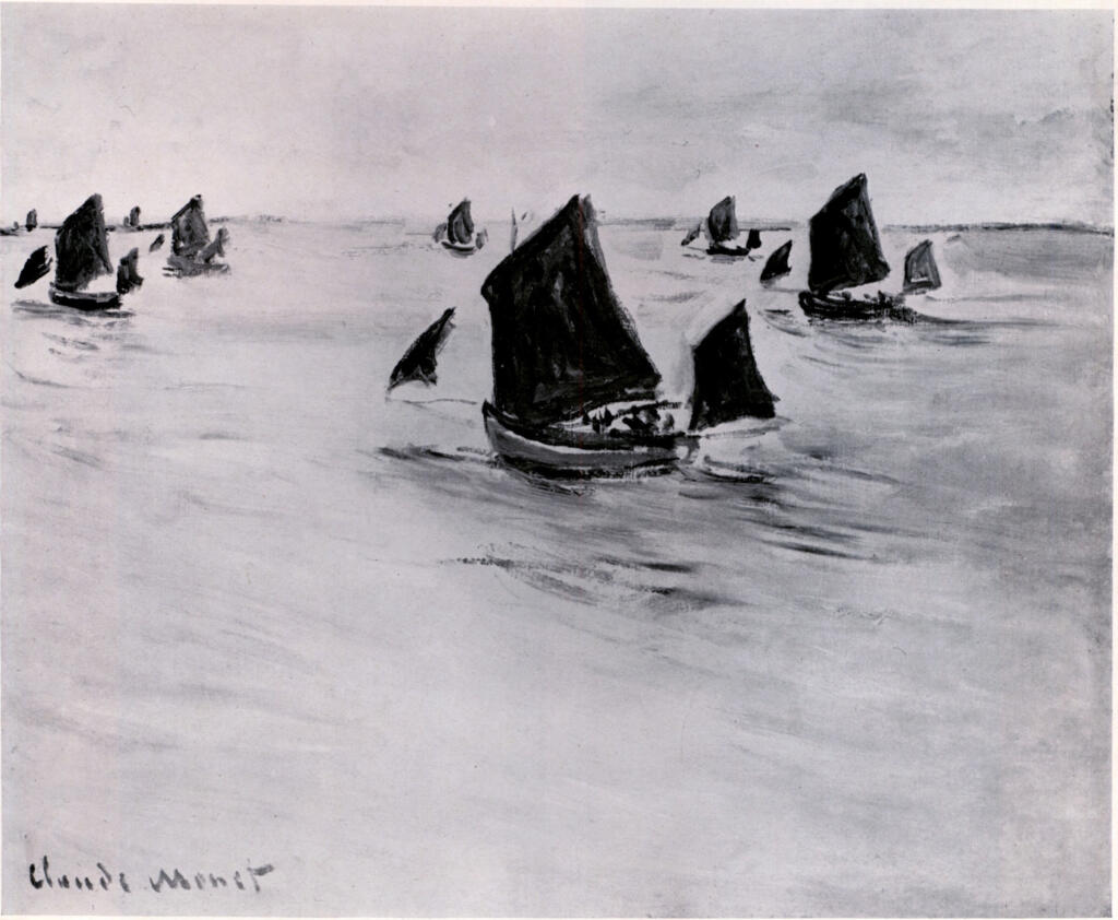 Anonimo , Monet, Claude - sec. XIX - Mare , fronte