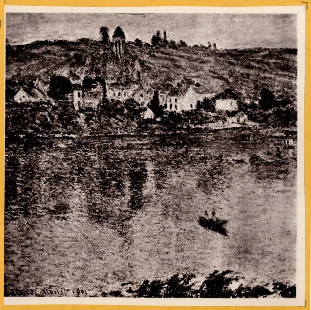 Anonimo , Monet, Claude - sec. XX - Vethuil , fronte