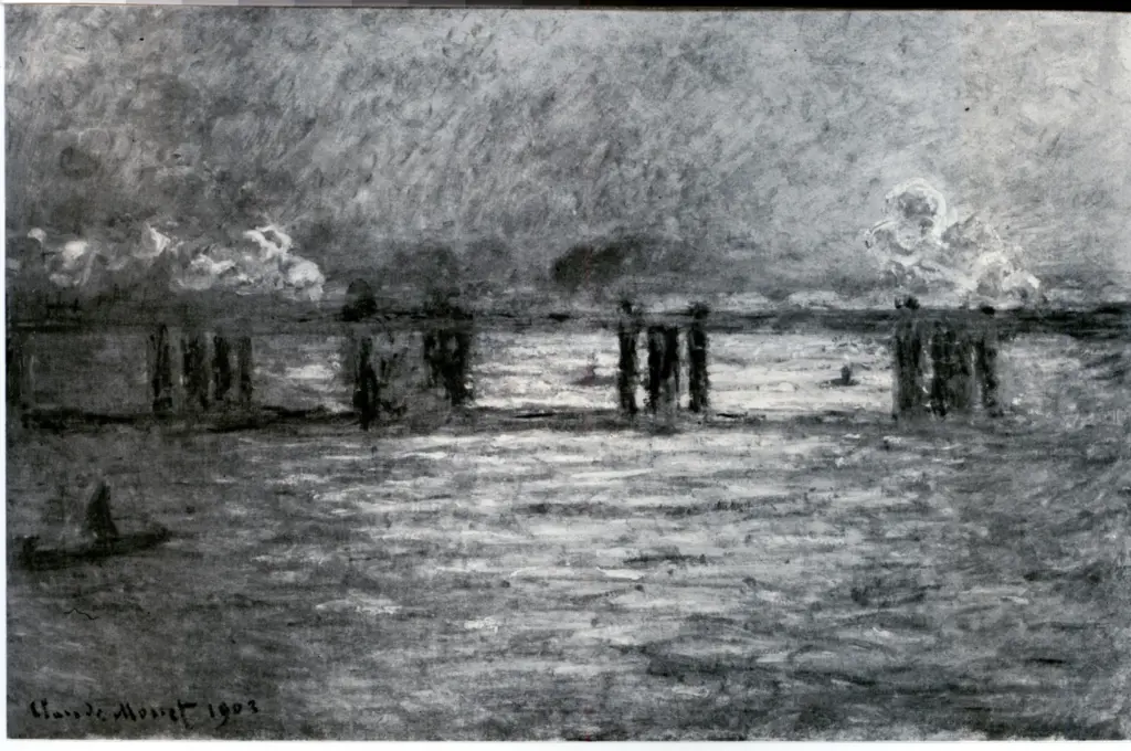 Anonimo , Monet, Claude - sec. XX - Charing Cross Bridge , fronte