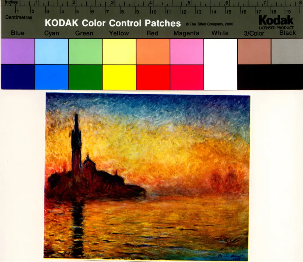 Anonimo , Monet, Claude - sec. XX - Crepuscule , fronte