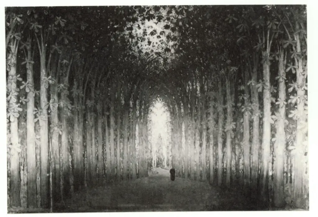 Montezin, Pierre-Eug&eacute;ne , Promenade en all&eacute;e -