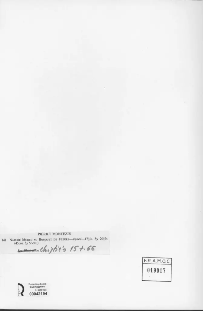 Anonimo , Montezin, Pierre-Eugéne , retro