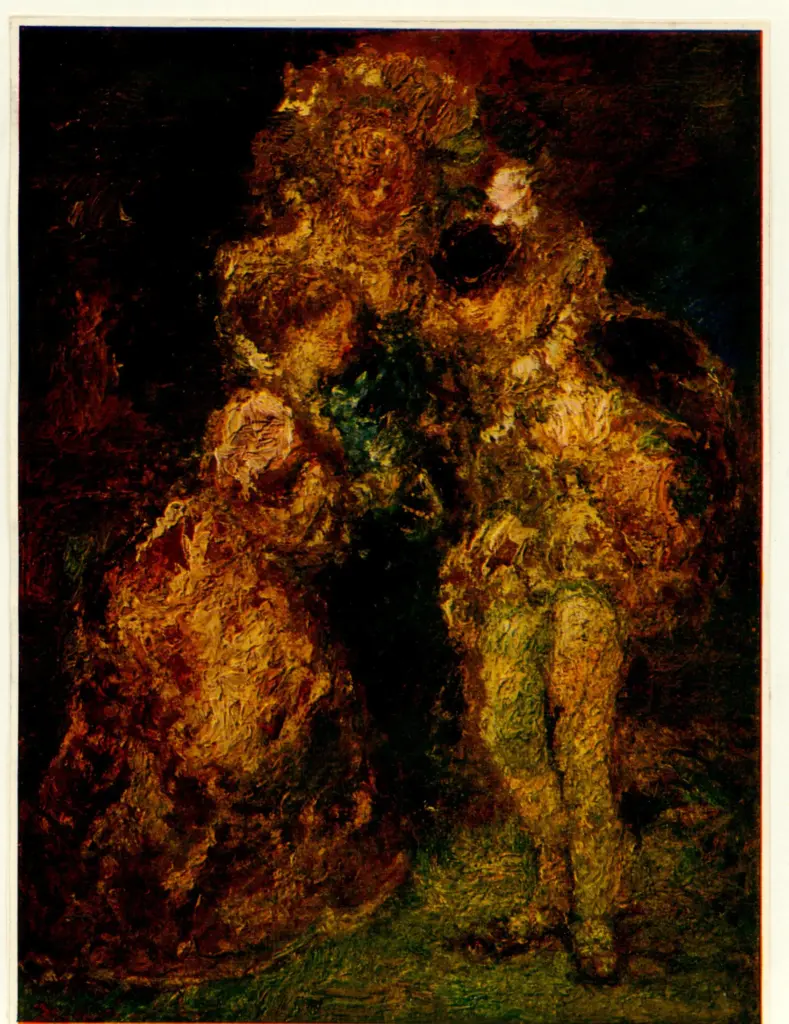 Anonimo , Monticelli, Adolphe - sec. XIX - Fidanzamento , fronte