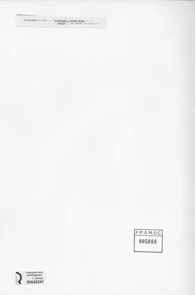 Anonimo , Moreau, Gustave , retro