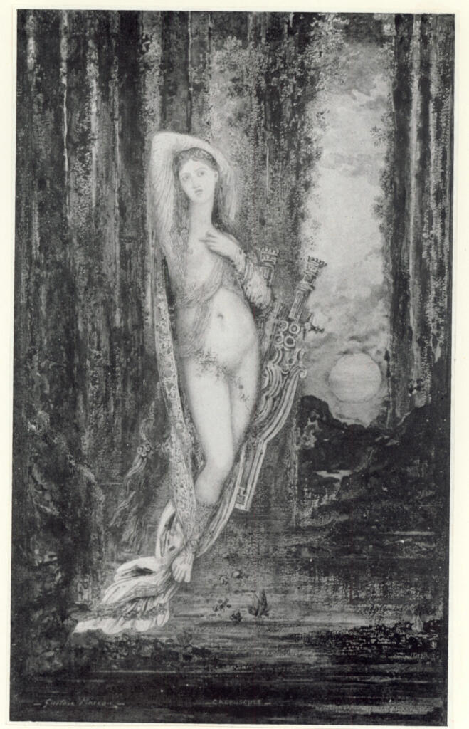 Anonimo , Moreau, Gustave - sec. XIX - Crépuscule , fronte