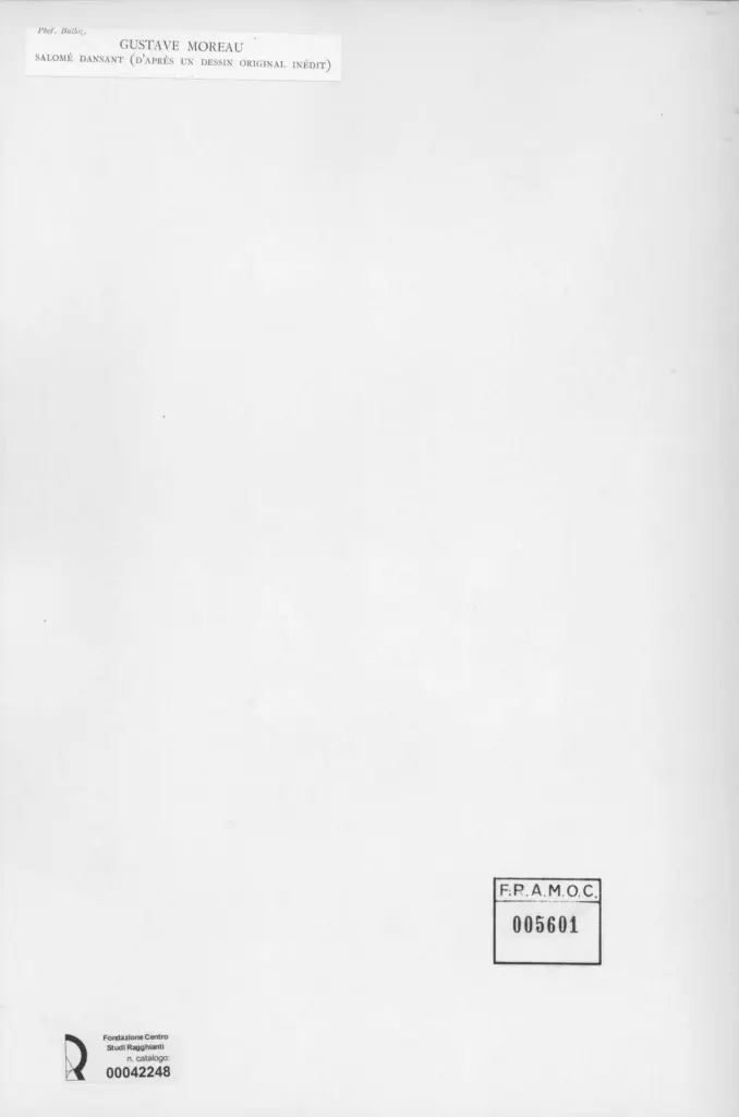 Bulloz , Moreau, Gustave , retro